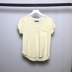 Yellow Abercrombie tee